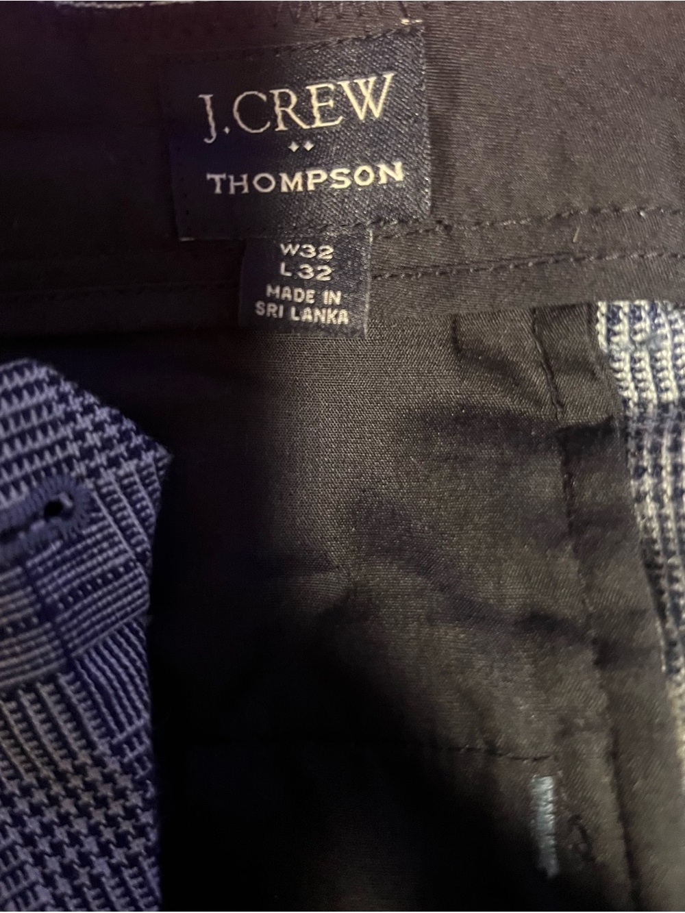 J. Crew - Thompson Tapered Plaid Dress Slacks
